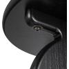 imageCreative CoOp Scalloped Edge Accent Table in Matte Black FinishBlack