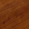 imageCreative CoOp Scalloped Edge Accent Table in Matte Black FinishWalnut Color