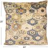 imageCreative CoOp Square Cotton Velvet Design Pillow Multicolor Multi