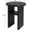 imageCreative CoOp Sturdy Firwood Side Table Black