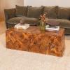imageCreative CoOp Teakwood Root Square End Table NaturalCoffee Table