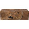 imageCreative CoOp Teakwood Root Square End Table NaturalCoffee Table
