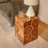 imageCreative CoOp Teakwood Root Square End Table NaturalEnd Table