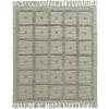 imageCreative CoOp Grey Cotton Chenille Fringe Blankets and Throws