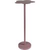 imageCreative CoOp Metal Flower Shaped Martini Table Lavender Color