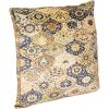 imageCreative CoOp Square Cotton Velvet Design Pillow Multicolor Multi