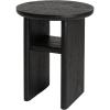imageCreative CoOp Sturdy Firwood Side Table Black