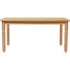 imageCreative CoOp Wood Dining Table with Carved Legs and Natural Finish Natural