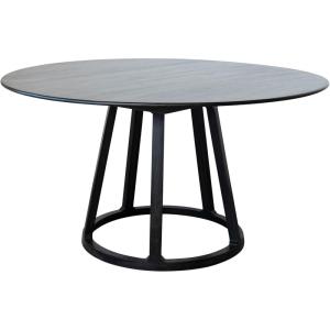imageCreative CoOp Mango Wood Round Table Black