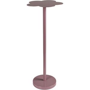 imageCreative CoOp Metal Flower Shaped Martini Table Lavender Color
