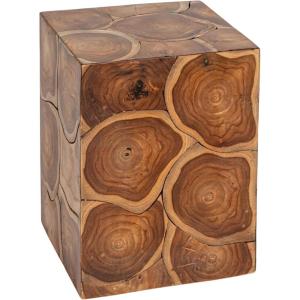 imageCreative CoOp Teakwood Root Square End Table NaturalEnd Table