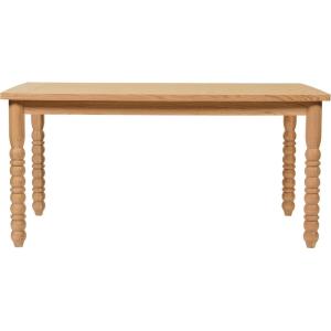 imageCreative CoOp Wood Dining Table with Carved Legs and Natural Finish Natural