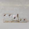 imageCreative CoOp 11Piece Vintage Reproduction Glass Barware Set with Penguin Decal Gold Finish