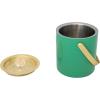 imageCreative CoOp 15Quart Enameled Stainless Steel Ice Bucket with Lid Turquoise 6quot round Green