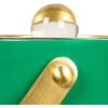 imageCreative CoOp 15Quart Enameled Stainless Steel Ice Bucket with Lid Turquoise 6quot round Green