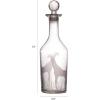 imageCreative CoOp 20Ounce Etched Glass Decanter with Giraffes and Glass Stopper Clear