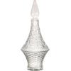 imageCreative CoOp 2Quart Embossed Glass Decanter with Glass Stopper Clear