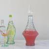imageCreative CoOp 2Quart Embossed Glass Decanter with Glass Stopper Clear