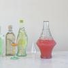 imageCreative CoOp 2Quart Embossed Glass Decanter with Glass Stopper Clear