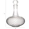 imageCreative CoOp 35Quart Glass Decanter with Glass Stopper Clear