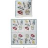imageCreative CoOp 50Piece Paper Cocktail Napkin Set with Seafood Accoutrements Multicolor