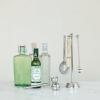 imageCreative CoOp 5Piece Stainless Steel and Mango Wood Bar Tools with Stand Nickel Finish and Natural