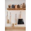 imageCreative CoOp Beech Wood Dish Brush with Leather Strap