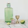 imageCreative CoOp Brass 1Ounce2Ounce Double Sided Cocktail Jigger 2quot round