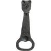 imageCreative CoOp Cast Metal Vintage Reproduction Cat Shaped Bottle Opener Black