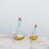 imageCreative CoOp Large Reclaimed Traditional Glass Wine Pitcher with Cork Clear