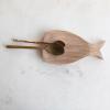 imageCreative CoOp Mango Wood Whale Shaped Spoon Rest Natural Serveware 8quot L x 4quot W x 1quot H