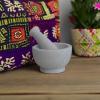 imageCreative CoOp Marble Mortar and Pestle White