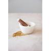 imageCreative CoOp Marble and Acacia Wood Mortar and Pestle Set of 2