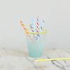 imageCreative CoOp Multicolor 6Piece Glass Cocktail Stir Stick Set with Stripes 6quot L