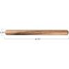 imageCreative CoOp Natural Long Suar Wood Round Rolling Pin Medium