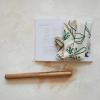 imageCreative CoOp Natural Long Suar Wood Round Rolling Pin Medium