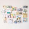 imageCreative CoOp Paper Cocktail Napkins with Leaf Pattern Design Cream and Black Set of 50