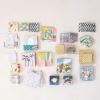 imageCreative CoOp Paper Napkins with Flower Vase Design Multicolor Set of 50