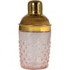 imageCreative CoOp Pink and Gold Glass and Stainless Steel Cocktail Shaker 75 H