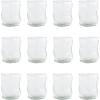 imageCreative CoOp Round Reclaimed Glass Organic Shaped Drinking Glass Clear Set of 12