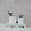 imageCreative CoOp Square Marble Container White
