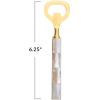 imageCreative CoOp Stainless Steel and Mango Wood Bottle Opener Natural