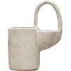 imageCreative CoOp Stoneware Dish Brush White Speckled Finish Sponge Holder