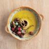 imageCreative CoOp Stoneware Dish Reactive Glaze Brown Each One Will Vary Toothpick Holder