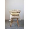 imageCreative CoOp Woven Cotton Striped Tassels Pillow 20quot L x 20quot W x 2quot H Cream