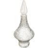 imageCreative CoOp 2Quart Embossed Glass Decanter with Glass Stopper Clear