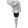 imageCreative CoOp Cast Aluminum Dog Head Bottle Stopper in Kraft Box Nickel Finish