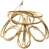 imageCreative CoOp Metal Twisted Napkin Rings Gold Finish Set of 4