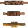 imageCreative CoOp Natural Various HandCarved Mango Wood Rolling Pins Set of 3 Medium