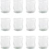 imageCreative CoOp Round Reclaimed Glass Organic Shaped Drinking Glass Clear Set of 12